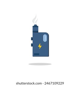 Electronic Cigarette Icon Vector Design.