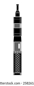 electronic cigarette on a white background