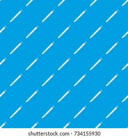 Electronic cigarette pattern repeat seamless in blue color for any design. Vector geometric illustration