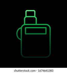Electronic cigarette, smoke, technology, steam nolan icon. Simple thin line, outline vector of quit smoking icons for ui and ux, website or mobile application