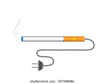 electronic cigarette, vector