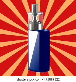 electronic cigarettes pop art