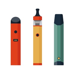 elfbar elfa master akku Vape E Cigarette SVG Silhouette - Vaping Vector Images Clipart -electronic  Cigarette SVG Image for Cricut - Vapor - Eps, Png ,dxf -clip Art main image 0