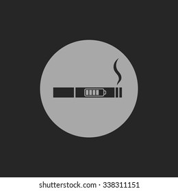 electronic cigarettes vector icon