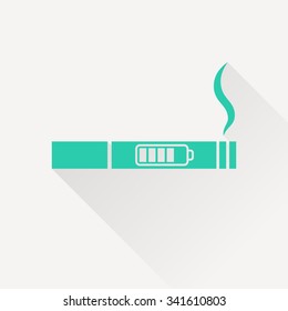 electronic cigarettes vector icon