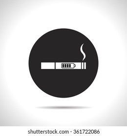 electronic cigarettes vector icon