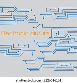 Electronic circuit for Background, print, web designs, Posters, cover images, electronic electric industry