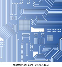 Fondo de la tarjeta de circuito electrónico. Diseño de tecnología, ilustración abstracta del vector de concepto. Fondo vectorial.