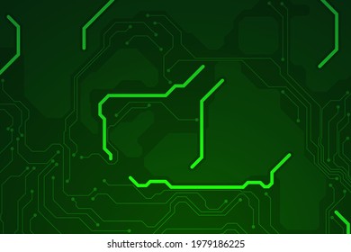 Electronic circuit board. Motherboard digital chip. High-tech technology background
