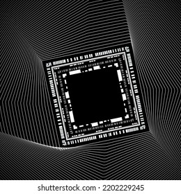 Electronic circuit board vector for technology and finance concept and education