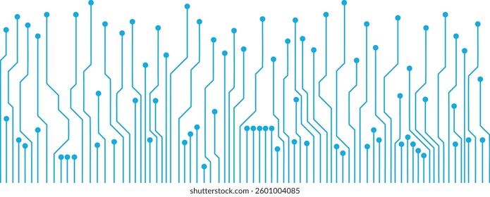 Electronic circuit boards on a seamless white background.
