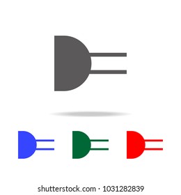 Electronic circuit symbol icon. Elements in multi colored icons for mobile concept and web apps. Icons for website design and development, app development on white background