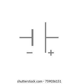 Electronic circuit symbol icon. Web element. Premium quality graphic design. Signs symbols collection, simple icon for websites, web design, mobile app, info graphics on white background
