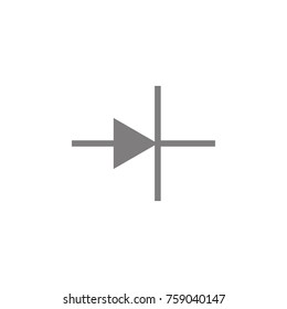 Electronic circuit symbol icon. Web element. Premium quality graphic design. Signs symbols collection, simple icon for websites, web design, mobile app, info graphics on white background