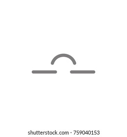 Electronic circuit symbol icon. Web element. Premium quality graphic design. Signs symbols collection, simple icon for websites, web design, mobile app, info graphics on white background