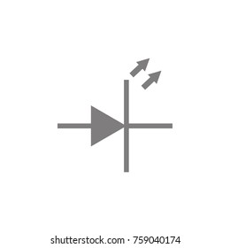 Electronic circuit symbol icon. Web element. Premium quality graphic design. Signs symbols collection, simple icon for websites, web design, mobile app, info graphics on white background