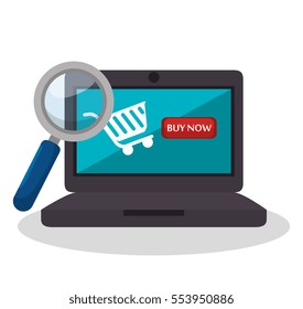 electronic commerce business icon