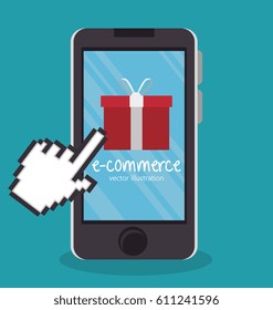 electronic commerce business icon