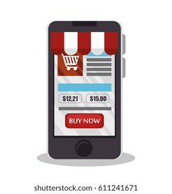electronic commerce business icon