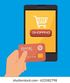 electronic commerce concept icon