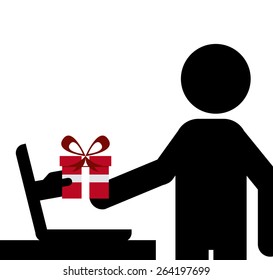 electronic commerce design, vector illustration eps10 graphic 