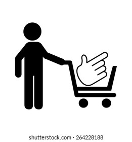 electronic commerce design, vector illustration eps10 graphic 