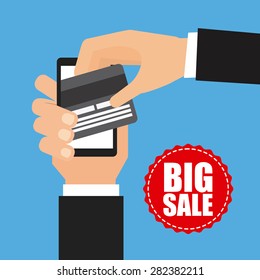 electronic commerce design, vector illustration eps10 graphic 