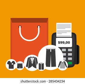 electronic commerce design, vector illustration eps10 graphic 