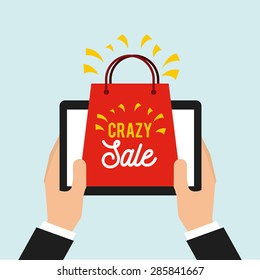 electronic commerce design, vector illustration eps10 graphic 