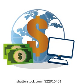 electronic commerce design, vector illustration eps10 graphic 