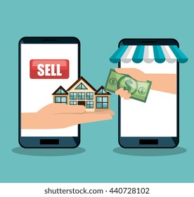 electronic commerce design, vector illustration eps10 graphic 