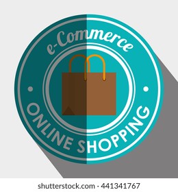 electronic commerce design, vector illustration eps10 graphic 