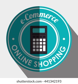 electronic commerce design, vector illustration eps10 graphic 