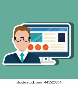 electronic commerce design, vector illustration eps10 graphic 