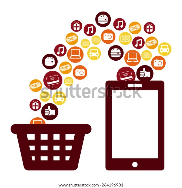 electronic commerce design, vector illustration eps10
graphic 
