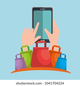 electronic commerce set icons