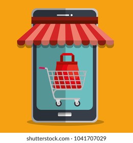 electronic commerce set icons