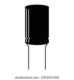 Electronic components icon vector illustration logo design