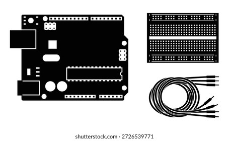 Componentes Electrónicas, Proyecto de Tecnología, Arduino, Panorámica, Cables, Conexión, Circuito, Ingeniería, DIY, Vástago, Codificación