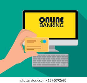 electronic computer technology to online banking and credit card