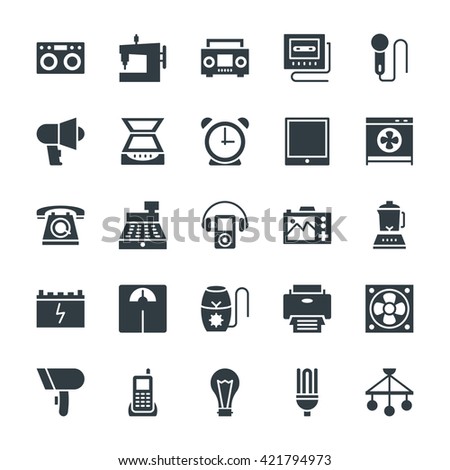 Electronic Cool Vector Icons 5