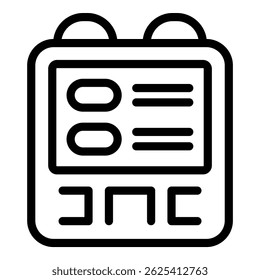 Dispositivo Electrónica con Botones que muestran la nueva tecnología moderna para la comunicación