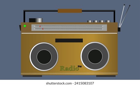 un dispositivo electrónico, radio clásica