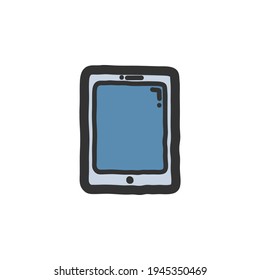 electronic device icon outline stroke flat icon.