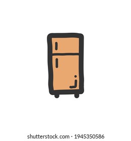 electronic device icon outline stroke flat icon.