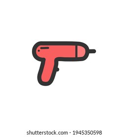 electronic device icon outline stroke flat icon.