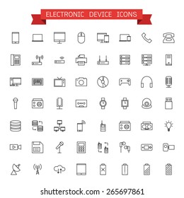 Electronic Device Icons