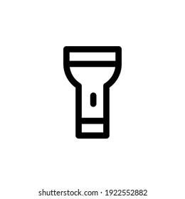 Electronic device. Line icon, outline vector sign, linear style pictogram isolated on white background.