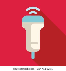 Electronic device for reading barcodes transmitting scanned information wirelessly