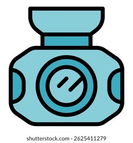 Electronic device recording road and traffic, ensuring car safety and providing video evidence in case of accidents